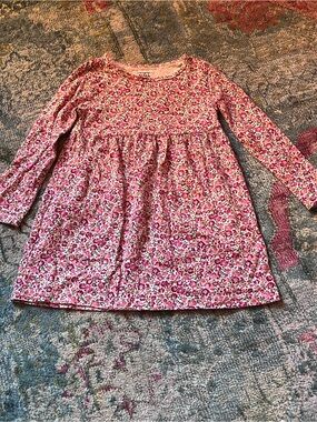 Carter's Toddler Pink Floral Tunic Dress